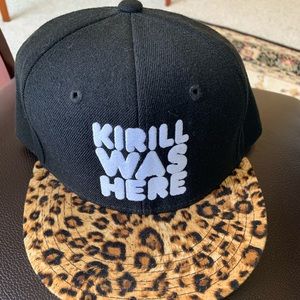 Kirill Was Here Hat and XL Shirt